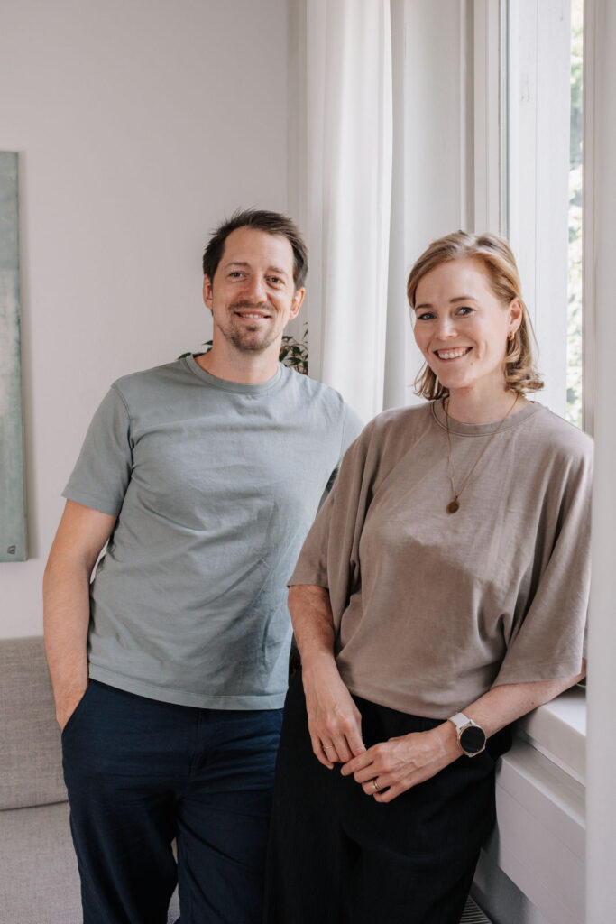 Christoph und Lilly Preston von der Praxis an der Allee Fusswerk Sbg